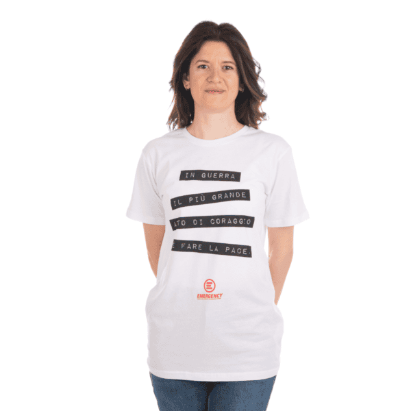 Tshirt unisex Atto di coraggio