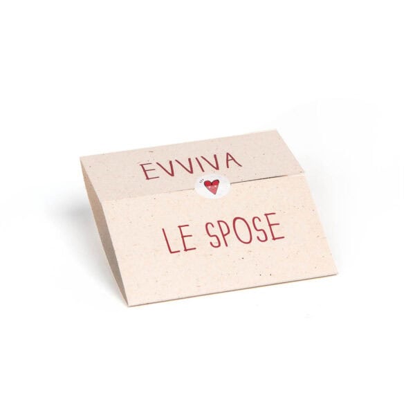 BIGLIETTO SPOSE CHIUSO
