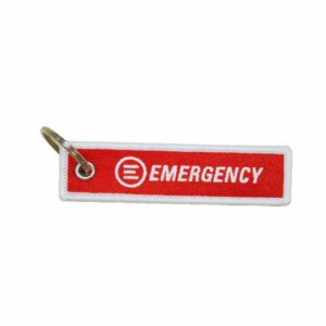Portachiavi EMERGENCY in tessuto