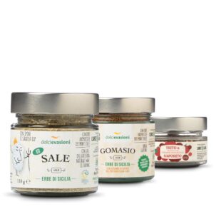 Tris condimenti di Sicilia Bio L'Arcolaio