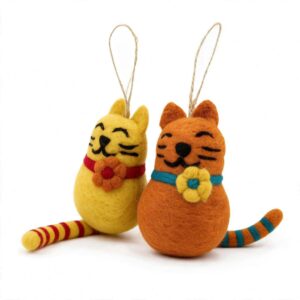 Decorazione gatto dal Nepal