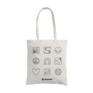 Shopper da colorare con set di pennarelli
