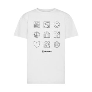 T-shirt da colorare con set di pennarelli